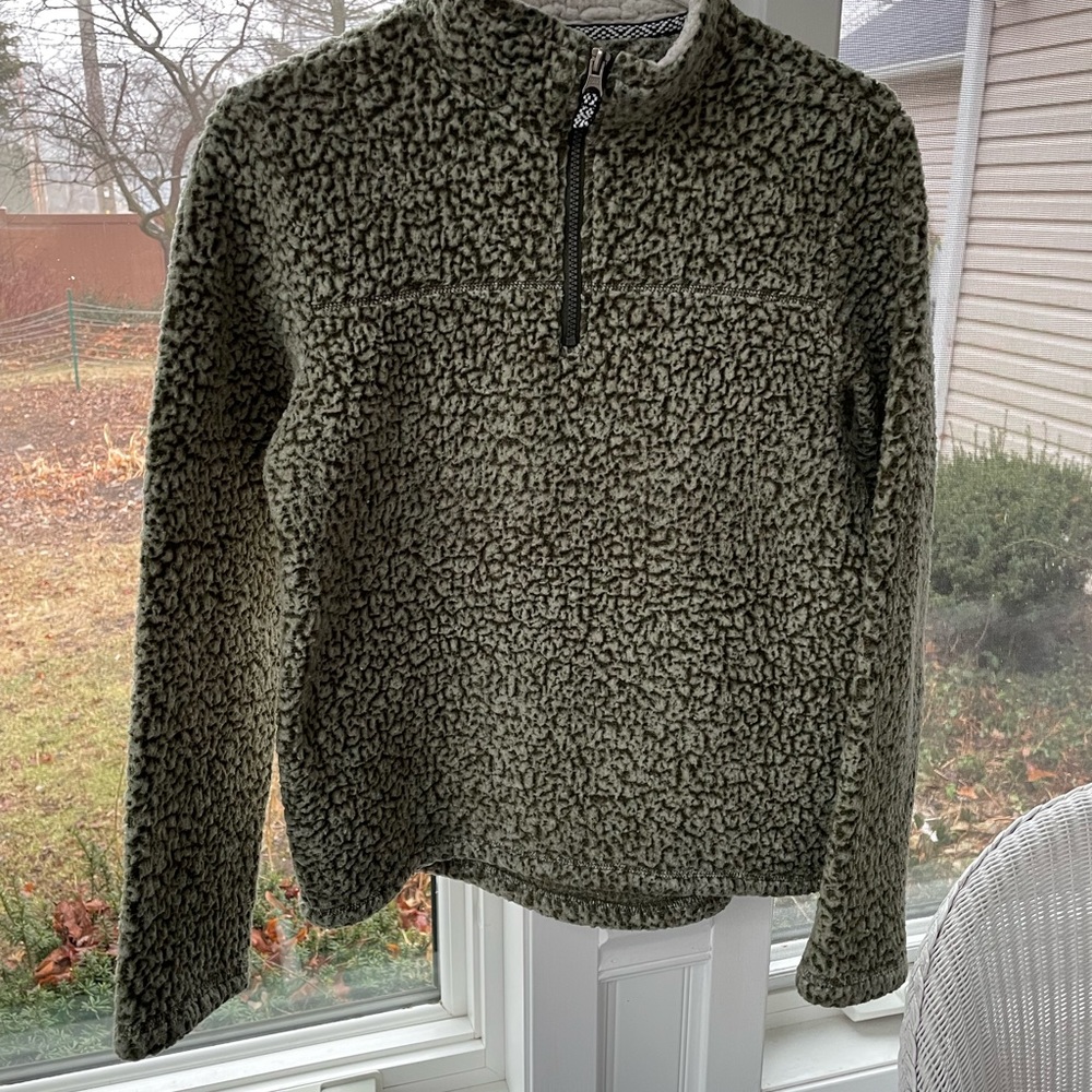 Wonder nation plush pullover jacket Sz XXL runs like M